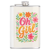 「ああ女の子」 フラスク (正面)