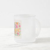 「ああ女の子」 フロストグラスマグカップ (正面右)