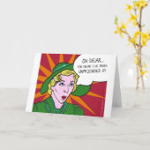 ああ平均ずっと私はUnfriendedですか。 ポップアート カード (黄色い花)