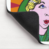 ああ平均ずっと私はUnfriendedですか。 ポップアート マウスパッド (コーナー)