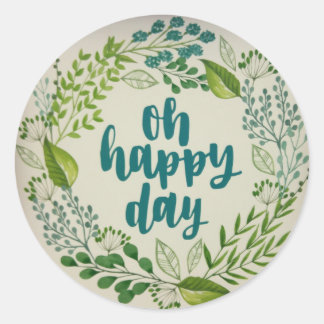 ああ幸せな日 ラウンドシール