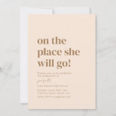 ああ彼女が行く場所はパーティの招待状 招待状 (正面)