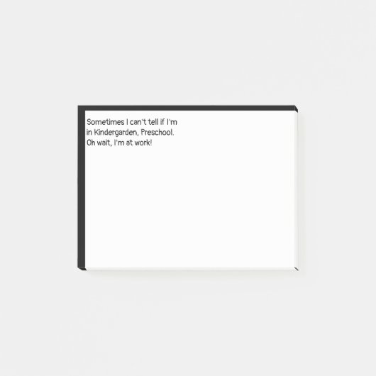 ああ待って仕事中 ポストイット (正面)