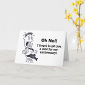 ああ忘れ記念日カード カード (黄色い花)