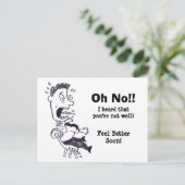 ああ感じ早く葉書 ポストカード (スタンド正面)