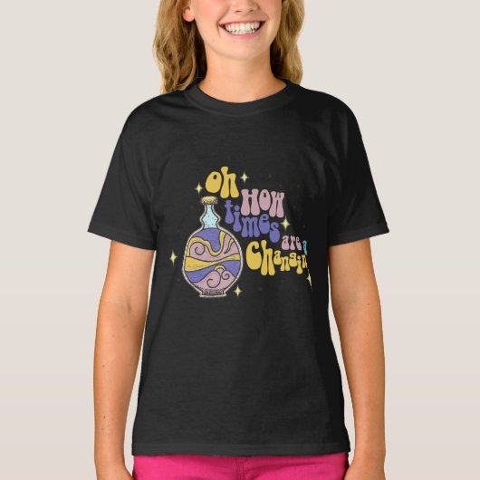 ああ時間の変化 Tシャツ (正面)