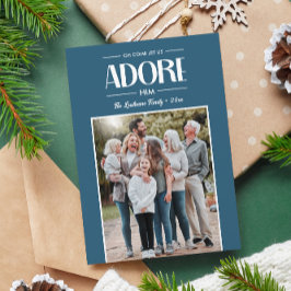 ああ来、彼の青いクリスチャン写真を崇拝しよう シーズンカード