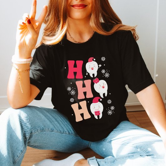 ああ歯石ギフトかわいい歯医者クリスマス Tシャツ