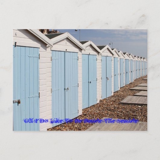 ああ海水浴が好きだ ポストカード (正面)