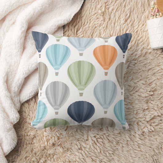 ああ熱気はパターンを風船のようにふくらませます クッション (ブランケット)