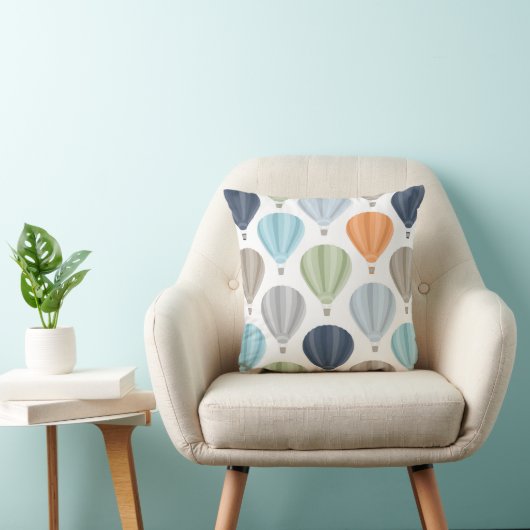 ああ熱気はパターンを風船のようにふくらませます クッション (椅子)