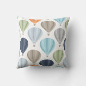 ああ熱気はパターンを風船のようにふくらませます クッション (裏面)