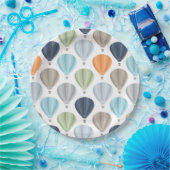 ああ熱気はパターンを風船のようにふくらませます ペーパープレート (パーティー)