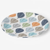 ああ熱気はパターンを風船のようにふくらませます ペーパープレート (アングル)