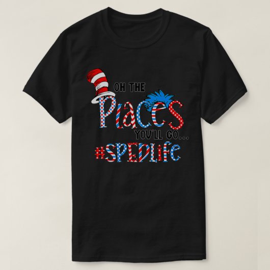 ああ特別教育T行く場所 Tシャツ (デザイン正面)