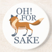 ああ狐の酒 コースター (正面)