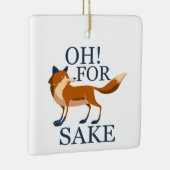 ああ狐の酒 セラミックオーナメント (右)