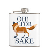 ああ狐の酒 フラスク (正面)