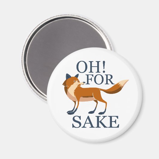 ああ狐の酒 マグネット (正面/裏面)