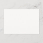 ああ男の子の小さな七面鳥の本ベビーシャワー エンクロージャーカード (裏面)