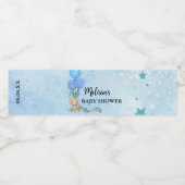 ああ男の子は、我々はブルーバルーンユーカリを待つことができる ペットボトルラベル (シングルラベル)