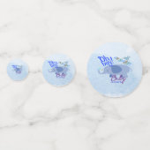 ああ男の子、その赤ちゃんシャワー コンフェッティ (裏面)