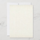 ああ私の美食の小さなかぼちゃの赤ちゃんシャワー 招待状 (裏面)