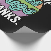 ああ私は私のために薬を飲んではいな感謝していい ラッピングペーパー (角)