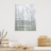 ああ私!ああ命だ!ウォルト・ホイットマン詩の木道1 ポスター (キッチン)