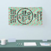 ああ船それが誕生日旅行客室だ 横断幕 (トレードショー)