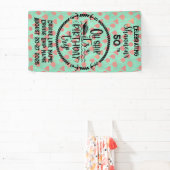 ああ船それが誕生日旅行客室だ 横断幕 (インサイチュ)