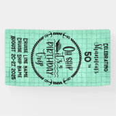 ああ船それが誕生日旅行客室だ 横断幕 (横)