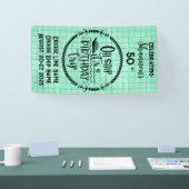 ああ船それが誕生日旅行客室だ 横断幕 (トレードショー)