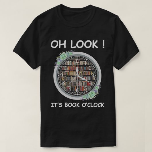 ああ見て本の時 Tシャツ (デザイン正面)