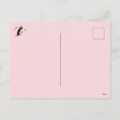 ああ見て!シャンパン!年末年始の猫 シーズンポストカード (裏面)