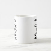 ああ見て！今日はコーヒーだ コーヒーマグカップ (中央)