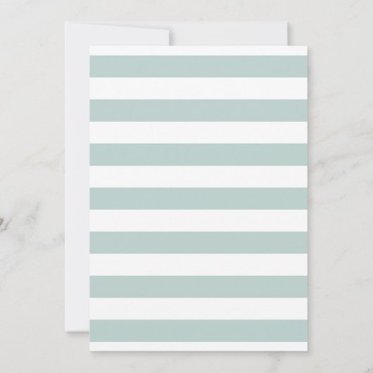 ああ赤ちゃんブルードーナツ男の子仮想ベビーシャワー 招待状 (裏面)