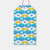 ああ運が良かった。クルージングダック事前印刷 ギフトタグ (裏面)