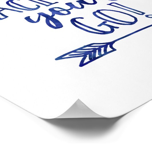 ああ青い子供たちのプリントポスター ポスター (角)