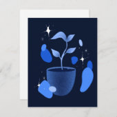 ああ青 サンキューカード (正面/裏面)