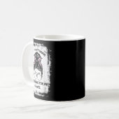ああ飲まない薬だけ飲感謝していんおもしろいだ コーヒーマグカップ (正面左)