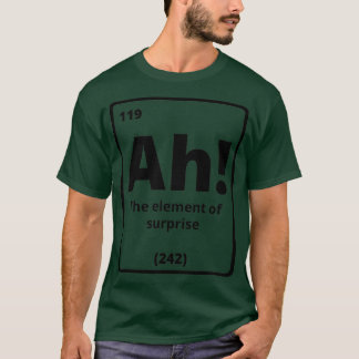 ああ驚きの要おもしろい素 Tシャツ