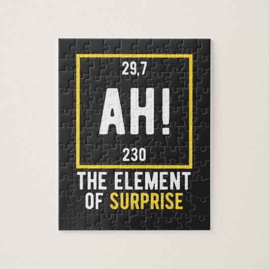 ああ驚きの要素 ジグソーパズル (縦)