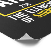 ああ驚きの要素 ポスター (角)