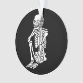 ああ骸骨が頭を下げて オーナメント (正面)