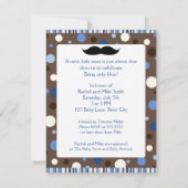 ああ髭のベビーシャワー 招待状 (裏面)