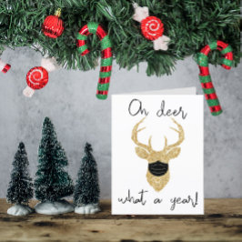 ああ鹿なんて1年だ!クリスマスおもしろい シーズンカード