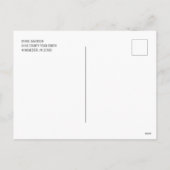 ああ鹿は年のパンデミック2020クリスマス シーズンポストカード (裏面)