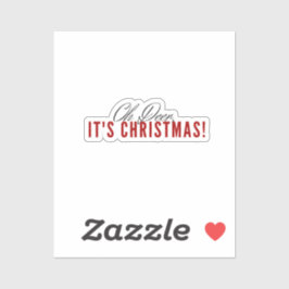 ああ鹿クリスマスだ!シール シール