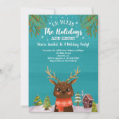 ああ鹿休日はここにいる 招待状 (正面)